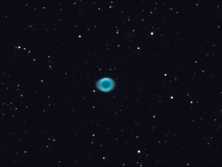 M57 - Планетарная Туманность Кольцо в созвездии Лиры